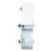 Guía Superior Ajustable / 4 Rodillos Nylon 30 mm / Acero Galvanizado / Puertas 35-62 mm / 2.27 kg | SIERRA STORE