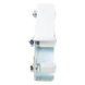 Guía Superior Ajustable / 4 Rodillos Nylon 30 mm / Acero Galvanizado / Puertas 35-62 mm / 2.27 kg | SIERRA STORE
