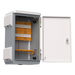 Gabinete Exterior IP55 / Acero SPCC 680 x 480 x 315 mm / Rieles DIN / 4 Placas Laterales / Microswitch | SIERRA STORE