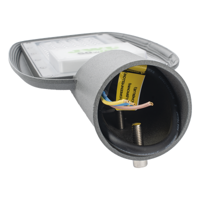 Luminaria LED Exterior / 50 W / 5000 lm / 6500 K Blanco Frío / Fotocelda / IP66 / Ángulo Ajustable 65°-135° / 100-265 V CA | SIERRA STORE