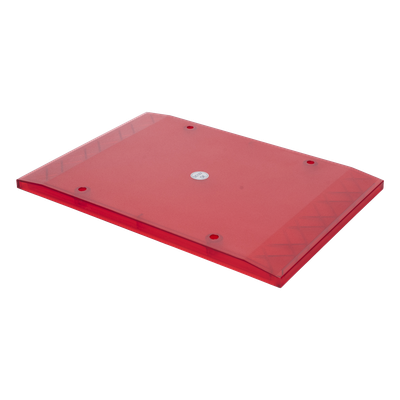 Domo Central de Reemplazo / Policarbonato / Color Rojo / Compatible con Barra X67 | SIERRA STORE
