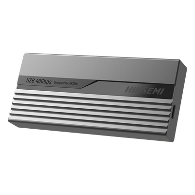 HIKSEMI by HIKVISION HS-HUB-MDS4 - Carcasa SSD M.2 NVMe / USB4.0 Type-C 40 Gbps / ASUS Aura RGB / Chip ASM2464 / Aluminio / 4 TB | SIERRA STORE