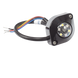 Estrobo LED Oculto / 6 LED Rojo / 16 Patrones / IP67 / 12-24 VCC / -40 °C a +65 °C (-40 °F a +149 °F) | SIERRA STORE