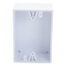 Caja de montaje trasera / 1.5 pulgadas profundidad / Policarbonato UL / Acero inoxidable / -40° a 121°C | SIERRA STORE