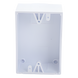 Caja de montaje trasera / 1.5 pulgadas profundidad / Policarbonato UL / Acero inoxidable / -40° a 121°C | SIERRA STORE