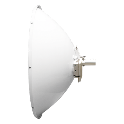 Antena Direccional PTP / 4.9 a 6.1 GHz / Ganancia 32.1 dBi / Plato Profundo / Dual Polaridad 90° y 45° / 3 ft / Conectores N Hembra | SIERRA STORE