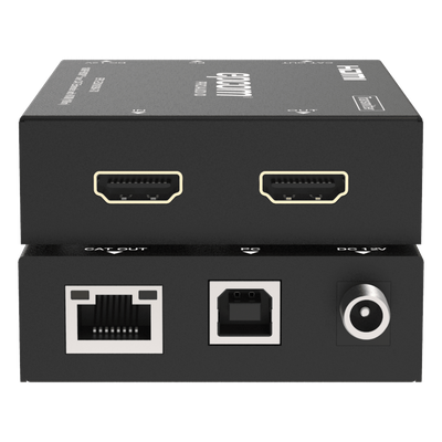 Extensor HDMI / 1080P@60Hz / Transmisión 100 m (328 ft) / KVM Integrado / PoC Bidireccional / Sin Compresión | SIERRA STORE