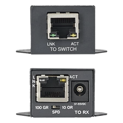 PANDUIT POEXTX1 - Extensor PoE/PoE+ / 610 m (2000 ft) / 10/100 Mbps / Cat5e/Cat6 / -40°C a 70°C / RJ45 | SIERRA STORE
