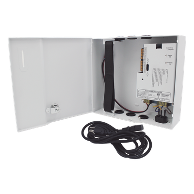 Fuente de Alimentación Regulada / 11-15 Vcc / 5 A / Respaldo con Batería Externa / Temporizador 0-45 s / Entrada Universal 96-264 Vca | SIERRA STORE