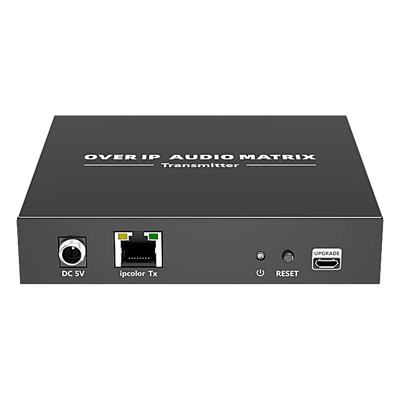 Extensor de Audio sobre IP / PCM 2.0 / Alcance 120 m (393.7 ft) / Matriz Flexible 1:1 1:N N:N / Múltiples Interfaces Analógicas / | SIERRA STORE