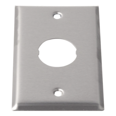 PANDUIT IAEFP1 - Placa de Pared Industrial / 1 Puerto / Acero Inoxidable / Montaje Vertical / Superficie Plana | SIERRA STORE