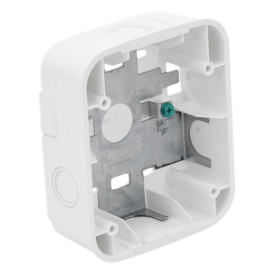 Caja de Montaje en Superficie / Compatible con Sirenas, Estrobos y Campanas / Serie L / Color Blanco | SIERRA STORE