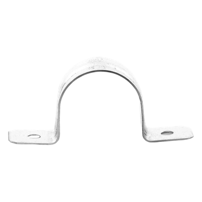 Abrazadera Omega / Conduit Pared Gruesa / 1 1/2" (38 mm) / Acero Pregalvanizado 1.5 mm / Calibre 16 / Tornillo #10 | SIERRA STORE