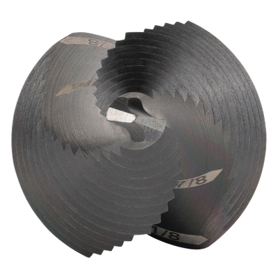 Broca Escalonada 12 en 1 / Revestimiento TiAlN / Perforación 2-3 cm / Doble Acanaladura Espiral / Vástago Hexagonal 1/4'' / Liberación | SIERRA STORE