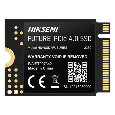 HIKSEMI by HIKVISION HS-SSD-FUTURES/2048 - SSD NVMe M.2 2230 / 2 TB / PCIe Gen4x4 / Lectura 7400 MB/s / Escritura 6500 MB/s / 3600 TBW | SIERRA STORE
