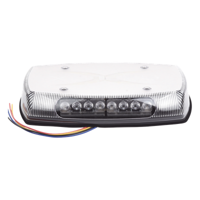 Mini Barra de Luces LED / Cobertura 360° / Óptica TIR de Largo Alcance / 18 Patrones Flash / IP65 / SAE J845 Clase II / 12-24V DC | SIERRA STORE