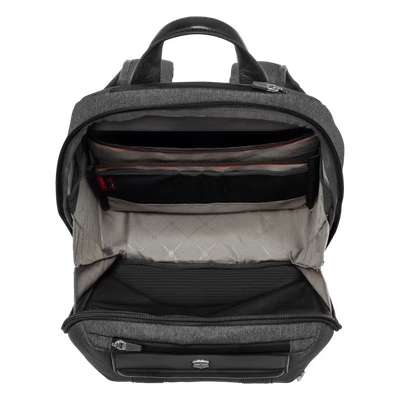 Mochila Urbana / Nylon-Cuero / 17L / Laptop 14" / 42x19x30 cm / 1.1 kg / 138x75x118 in | SIERRA STORE