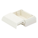 PANDUIT T45WCIW - Caja Superficial con Bisagras / PVC Rígido / Grado V-0 UL94 / Instalación a Presión / 0 a 50°C / Para Canaletas T45 | SIERRA STORE