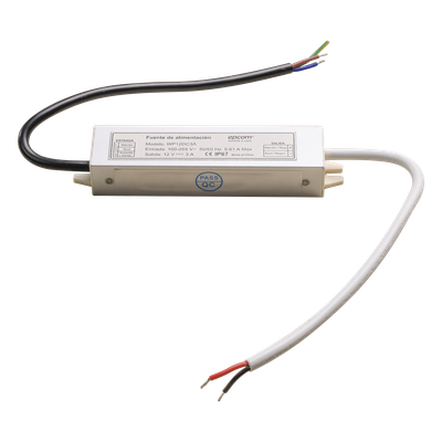 Fuente de Alimentación / 12 VCC / 3 A / IP67 / 100-240 VCA / -30°C a 50°C / 5.0 x 0.8 x 1.2 in | SIERRA STORE