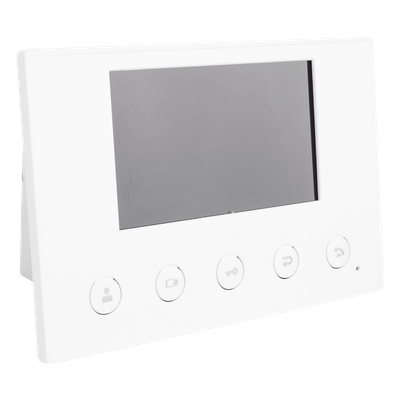 Monitor IP/SIP / Pantalla Capacitiva 4.3" / Wi-Fi 2.4 GHz / Audio HD Bidireccional / PoE / 8 Entradas de Alarma / RS485 / H.264 1080p | SIERRA STORE