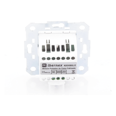 Módulo de Pared para Pulsador Cableado / IPX5 / 44x44x44 mm / 1.73x1.73x1.73 in / 3 Polos / 12 AWG | SIERRA STORE