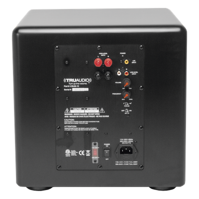 Subwoofer compacto de 12 in |  2 radiadores pasivos | amplificador interno de 350W | SIERRA STORE