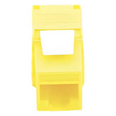 LINKEDPRO BY EPCOM LPKJ6ATTYE - Módulo Jack Keystone / Cat6A / Toolless / Terminación 180° / Sin Blindaje / 1 Puerto / Amarillo | SIERRA STORE