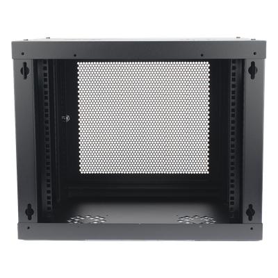 Gabinete de Pared 9U / 19'' / 455 mm (17.9'') Profundidad / Acero Reforzado / Carga 80 kg | SIERRA STORE