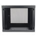 Gabinete de Pared 9U / 19'' / 455 mm (17.9'') Profundidad / Acero Reforzado / Carga 80 kg | SIERRA STORE