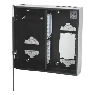 LINKEDPRO BY EPCOM LP-ODF-80-48W - Distribuidor de Fibra Óptica / 19 Pulgadas / Vacío / Montaje en Pared / 48 Acopladores SC Simplex / | SIERRA STORE