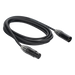 Cable XLR / 3 Polos / Hembra-Macho / Contactos Dorados / Triple Blindaje / 3 m (9.8 ft) | SIERRA STORE