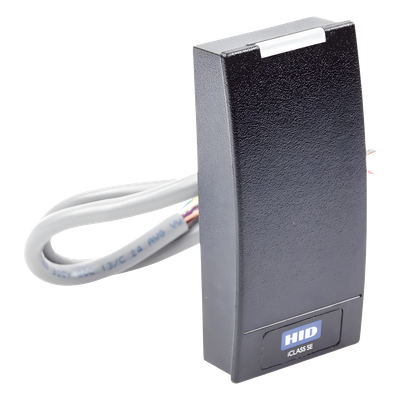 Lector de Acceso Multiformato / iCLASS SEOS / MIFARE Classic DESFire / NFC Móvil / Wiegand / 5-16 VDC / 4.8 x 10.3 x 2.3 cm | SIERRA STORE