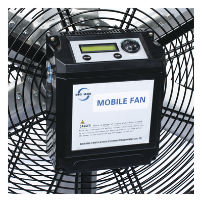 ventilador Industrial Móvil Ultra Silencioso de 1.5 m, Para Almacenes, Hangares, Líneas de Producción, Gimnasios | SIERRA STORE
