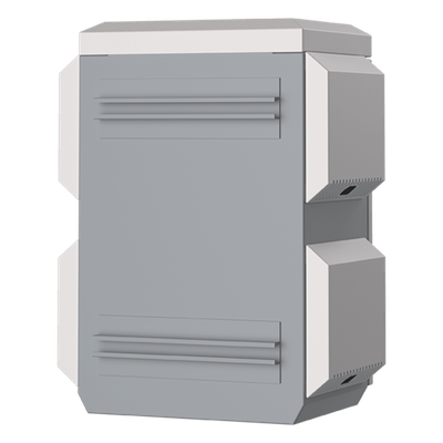 Gabinete de Protección IP / Acero SPCC / 180 x 340 x 160 mm / IP55 / Rieles DIN / Montaje Vertical u Horizontal / 4 Placas Laterales | SIERRA STORE