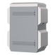 Gabinete de Protección IP / Acero SPCC / 180 x 340 x 160 mm / IP55 / Rieles DIN / Montaje Vertical u Horizontal / 4 Placas Laterales | SIERRA STORE