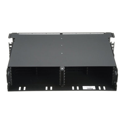 PANDUIT FLEX2U06 - Panel de Distribución de Fibra Óptica / 2 UR / 19.69 in / 144 Fibras por UR / 12 Cassettes HD Flex por UR / Acero y | SIERRA STORE