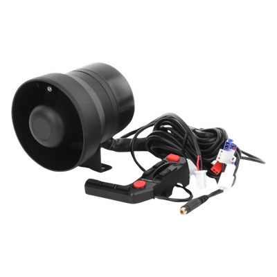 Sirena/Bocina Compacta / 50 W / 119 dB / 12 VCD / Aleación de Aluminio / 4.3 x 5 pulgadas | SIERRA STORE