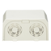 PANDUIT T45EEIW - Conexión de Tubería a Canaleta / Salidas 1/2", 3/4", 1" y 1 1/4" / Material ABS / Radio de Curvatura 1" / UL94V-0 / | SIERRA STORE