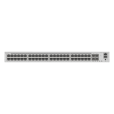 Switch Capa 3 / 48 Puertos PoE+ MultiGigabit 2.5 Gbps / 4 SFP+ 10 Gbps / iStack 4 Unidades / 360 W PoE / Libre de Licenciamiento | SIERRA STORE