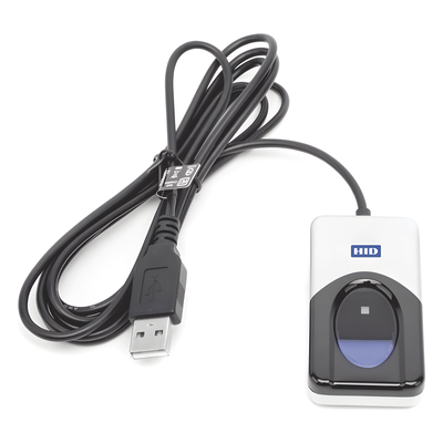 Lector de Huella Dactilar USB / 512 ppp / Área de Captura 14.6 mm / Cifrado Automático / Windows Hello | SIERRA STORE