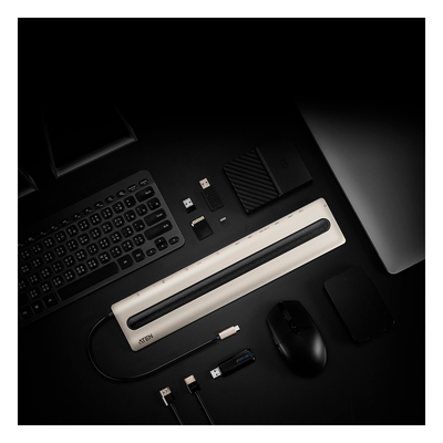 Docking Station USB-C / 13 Dispositivos Simultáneos / Dual Video 4K/60 Hz / USB 3.2 Gen 1 / Ethernet Gigabit / Power Pass-Through 85 W | SIERRA STORE