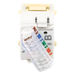SIEMON U6-K20NS - Jack Keystone / Cat6 UTP / Terminación Impacto 110 / T568A-B / Marfil / -10 a 60°C | SIERRA STORE