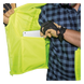 Chaleco de seguridad reflectante / Talla XL / ANSI/ISEA 107-2015 Tipo R Clase 2 / Pecho 44''-50'' (111,8-127 cm) / Amarillo alta | SIERRA STORE