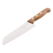 Cuchillo Santoku / Hoja 17 cm / Filo Recto con Alvéolos / Mango Maple / 0.103 kg / Diseño Japonés | SIERRA STORE