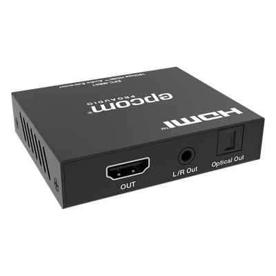 Desincrustador de audio HDMI / 18 Gbps / 4K@60Hz / 8K@60Hz / 32 canales / Dolby Atmos / 0.39 x 0.26 x 0.08 ft | SIERRA STORE