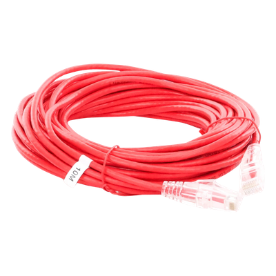 LINKEDPRO BY EPCOM LP-UT6A-1000-RD28 - Cable de Parcheo Slim UTP Cat6A / 10 m (32.81 ft) / 28 AWG / Rojo / RJ45 | SIERRA STORE