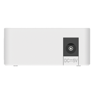 Switch No Administrable / 5 Puertos 10/100 Mbps / Visibilidad Cloud / Plug & Play / 1 Gbps Switching Capacity | SIERRA STORE