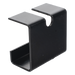 Grapa de Suspensión para Escalera Tubular / 1.5" de Peralte / 12" de Ancho / Acero al Carbón / Recubrimiento Epóxico Negro | SIERRA STORE