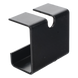 Grapa de Suspensión para Escalera Tubular / 1.5" de Peralte / 12" de Ancho / Acero al Carbón / Recubrimiento Epóxico Negro | SIERRA STORE