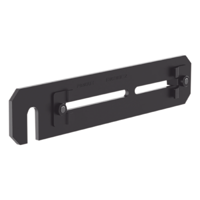 PANDUIT FR6TRBE12 - Soporte de Montaje a Techo / Canaletas FiberRunner 4x4 y 6x4 / Varilla Roscada 1/2" / Acero Negro | SIERRA STORE